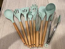 Utensils-Set Storage-Box-Tools Baking-Tools Silicone Kitchenware Non-Stick Heat-Resistant