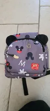 Mochila de moda de Disney para niños y niñas, morral Escolar de Mickey Mouse para guardería, morral de viaje pequeño de 3 a 6 años