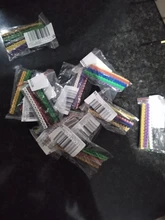 100/150pcs/lot Cable Markers Colourful C-Type Marker Number Tag Label For 2-3mm Wire