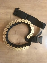 Cinturón Bandoliers para armas de caza, soporte de munición redondo de 26/55 pulgadas, 12GA, 8 unidades