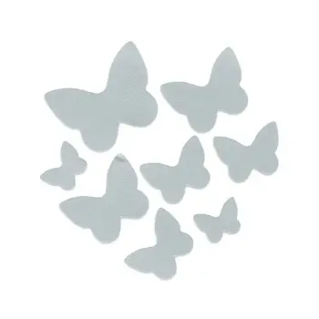 

A set of reflective stickers on clothes