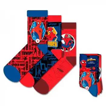 

Sock Normal Pack of 3 Units Spider-Man