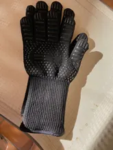 Fireproof-Gloves Oven Flame-Retardant BBQ Barbeque Heat-Insulation 2pcs for Microwave