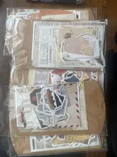 30 unids/set Vintage Scrapbooking Diy Paquete de pegatinas Retro decorativa Natural colección diario Washi etiqueta engomada de papel de arte