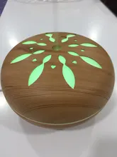 Essential-Oil-Diffuser Air-Humidifier Led-Lights Wood-Grain-Aroma-Diffuser Ultrasonic