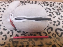 Estuche de lápices kawaii para niñas, estuche escolar de felpa con diseño de gato, de lona, estuche escolar para lápices