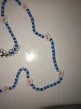Coxeer-gargantilla de flores de estilo bohemio, accesorios de joyería de viaje para playa, ajustable, bonito collar de cuentas, 1 ud.