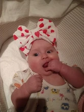 Diadema de lazo grande para bebé, bandana de lazo grande para la cabeza, lazo grande