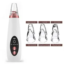 Оборудование для удаления пор и угрей лица вакуумные черные точки всасывающий очиститель акне прыщи приспособления для удаления аспиратора точка Нуар