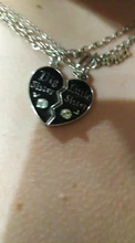 Collar con colgante de 2P para Hermanas, joyería de rompecabezas de corazón roto, regalos únicos, dijes, collares de pareja para Hermanas