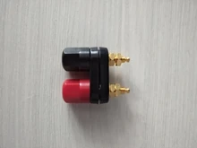 Conector tipo Banana de alta calidad, amplificador de conector, conector tipo Banana para altavoz Jack, color rojo y negro