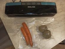 Food-Packing-Machine Vacuum-Sealer Kitchen REELANX Automatic Best V2 for 10-Free-Bags