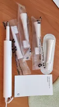Xiaomi MIJIA 5-cepillo de dientes eléctrico ultrasónico, inalámbrico, recargable por USB, resistente al agua