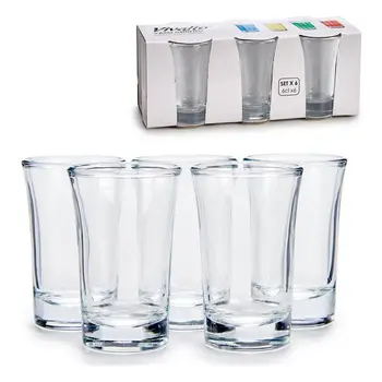 

Set of Shot Glasses Glass (6 Pieces) (8,2 x 7,7 x 18,5 cm)