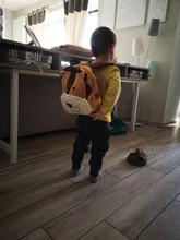 Mochila con dibujo de mono bonito para niños, morral escolar para guardería, regalo escolar para bebés, 2021