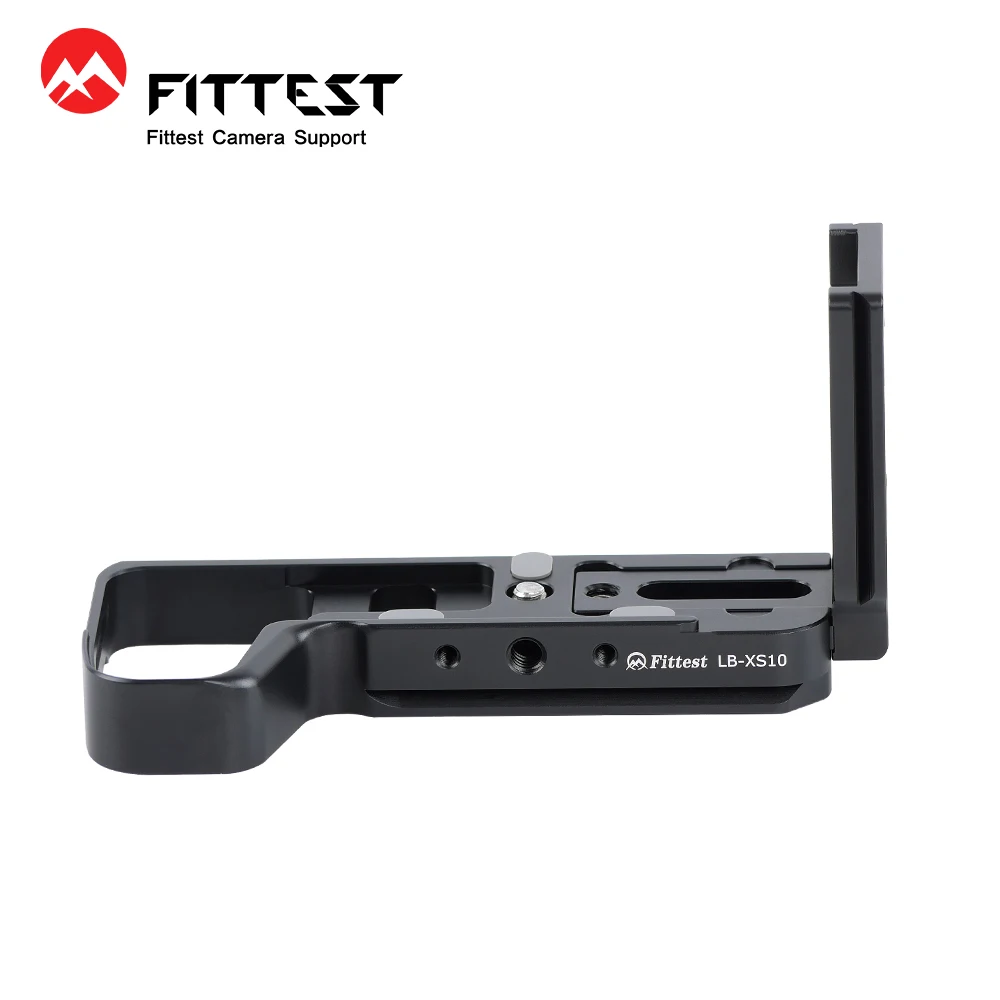 FITTEST Handgrip for Fujifilm X-S10 Camera LB-XS10 Extendable Quick Release L-plate Metal Tripod Mount Cage