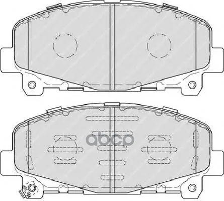 Колодки Тормозные Honda Accord 2.0/2.4 Акпп 08- Передние Ferodo Fdb4270 Ferodo арт. FDB4270