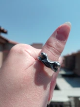 Anillo de rana Vintage bohemio para mujer, diseño artístico, apertura Retro ajustable, anillos llamativos para mujer, regalo de Color plata