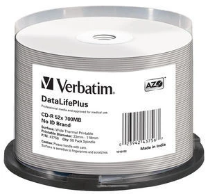 

DataLifePlus CD-R 700MB 50pieza(s)
