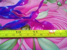 Plantas artificiales subacuáticas decoración de Acuarios y Peceras, decoraciones de visualización de césped verde y morado de 37CM