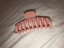 Pinzas de pelo acrílico con pasador para mujer y niña, accesorios para el cabello coreanos sólidos grandes para cabello, elegante glaseado, horquillas con pasador, 1 unidad