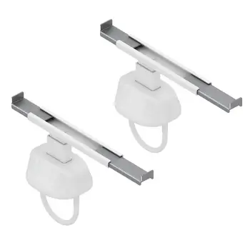 

Pair of radiator hooks to create new support points, ideal for radiator shelves, that attach directly to your column radiator.
