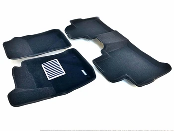 

Textile 3D mats euromat3d luxe in the salon for Toyota fortunner (2017-) with a metal sub-spot