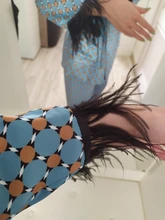 Chaqueta Kimono con estampado azul para mujer, trajes con mangas de plumas, pantalones de pierna ancha, ropa Vintage de dos piezas, novedad de 2021