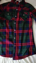 Plaid Shirt Tops Check Blouse Velvet Warm Long Winter Women's Blusas Female Full-Sleeve