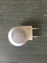 Light-Sensor Control-Light Wall-Lamp LED Eu/Us-Plug Kids Bedroom Baby Mini Built-In 