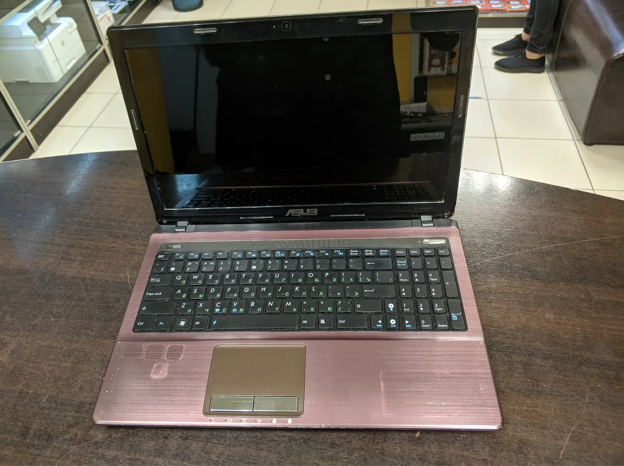 Ноутбук ASUS X53S Б/У(Core i7-2630QM 2.00GHz/8Gb DDR3/GeForce 540M/64Gb SSD/640Gb HDD) | Компьютеры и офис