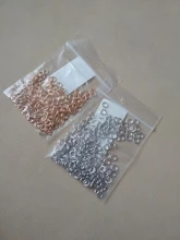 200 unids/lote 3 4 5 6 8 mm saltar anillos accesorios de bricolaje resultados trabillas individuales conectores de anillos partidos para la fabricación de la joyería