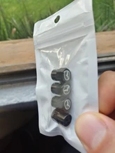4 Uds piezas para neumáticos de ruedas tapones de cubierta de vástago de válvula de neumático de la rueda de tapa de válvula para Mazdas 5 6 323 626 RX8 7 MX3 MX5 Atenza Axela