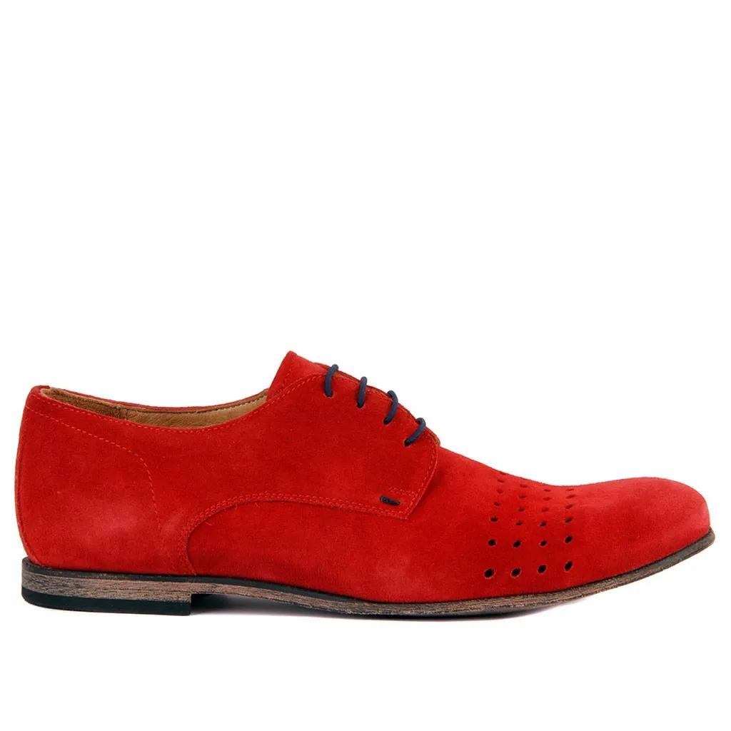 

Sail Lakers- Genuine Suede Leather 2020 Men Shoes Lace-up Casual Shoe Red Men's Footwear Size 41-44 Made in Turkey