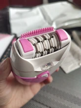 Depiladora eléctrica recargable para mujer, máquina de depilación con carga USB, afeitadora de Bikini para mujer, recortadora de piernas y cuerpo