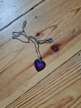 Humor collares de pendiente Corazón de amor collar de Control de temperatura de cambio de Color collar de acero inoxidable Cadena de joyería de las mujeres