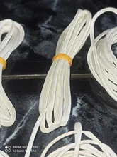 Tubo de fibra de vidrio trenzado de alta temperatura, 1M, 1-25mm de diámetro, 600 Deg, aislamiento de tubería de fibra química suave