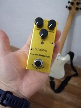 Pedal de efecto de guitarra Mini, DC 9V, con Control de intensidad