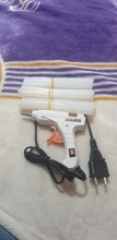 Pistola de Pegamento Caliente de termofusible de alta temperatura, herramienta de reparación de 20W, Mini pistola de calor, uso de barras de pegamento de 7mm, herramientas eléctricas de temperatura de calor DIY