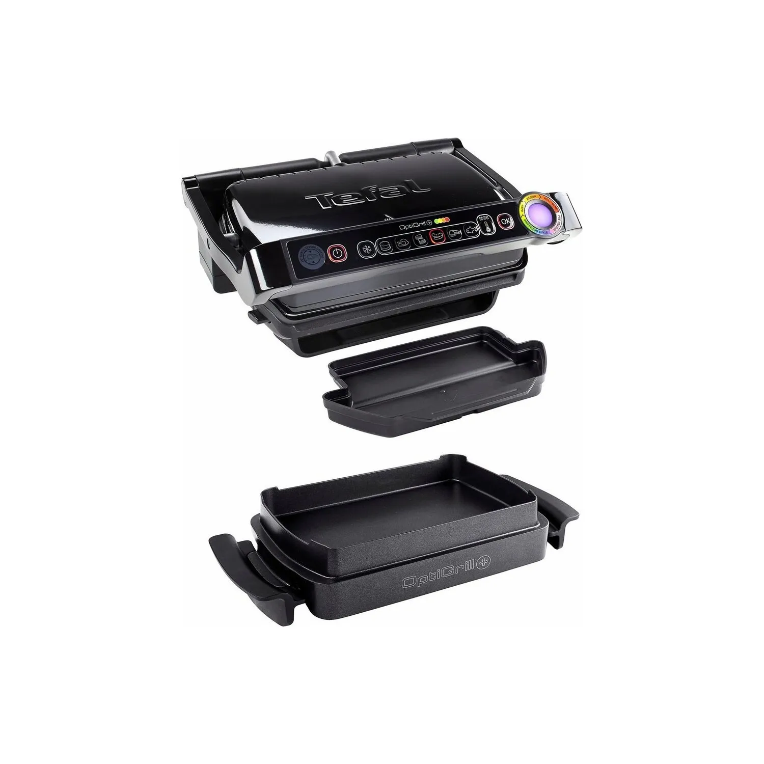 Гриль TEFAL GC714834 Optigrill + Snacking&ampBaking | Бытовая техника