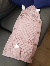 Sacos de dormir para bebés sobres 0-6M recién nacido envoltura para bebé de Sleepsacks cochecito para 75*35cm infantil niños accesorios de dibujos animados Fox