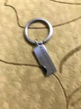 COOLTIME personalizada de acero inoxidable grabado Cadena clave para el logotipo de coche número de placa nombre Anti-perdido llaveros para los hombres y las mujeres