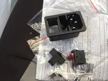 Enchufe de toma de corriente con interruptor basculante, 1 Uds., 10A, 250VAC, 3 pines, iec320, C14