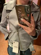 Coats Jackets Biker-Zipper Faux-Leather Suede Motorcycle Thick Winter Women Lady Autumn