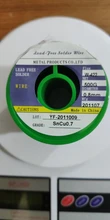 Alambre de soldadura verde sin plomo, núcleo de soldadura para electrónica, 500G, estaño, Sn99.3, Cu0.7, 0,8/1,0/1,2/1,5/2,0mm de diámetro