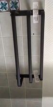 Towel-Hanger Multilayer-Accessories Wall-Mounted Bathroom-Space Black Aluminum Matte