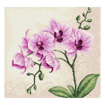 

B2227 embroidery set 'орхидеи' 23*22,5 cm, Luca-s