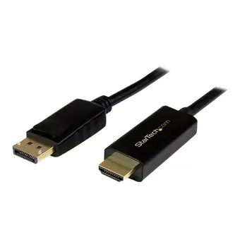

STARTECH.COM Cord adapter DisplayPort to HDMI 3 m - M / M - 4K 30Hz-Black