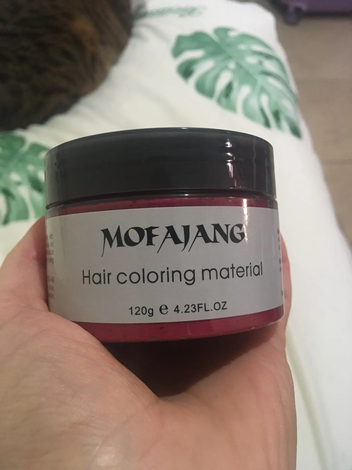 Mofajang Red Hair Wax Color
