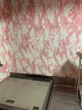 Sticker Wallpaper Self-Adhesive Countertop Marble Kitchen Vinyl Home-Decoration Waterproof
